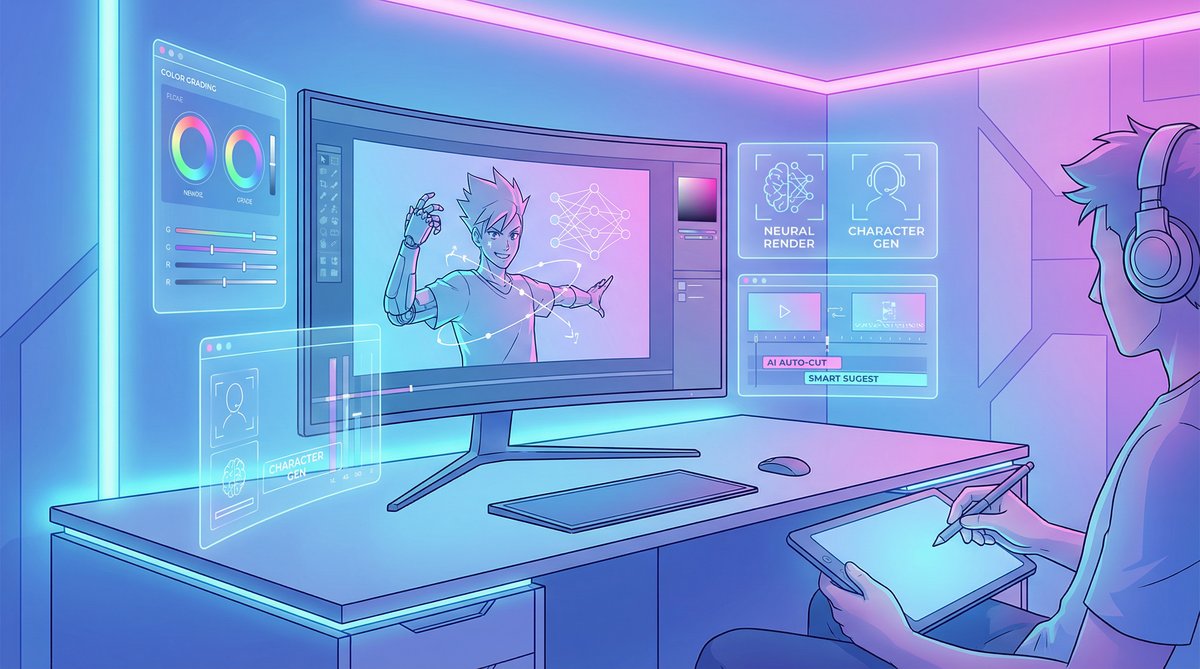 海角vlog AI动漫剪辑